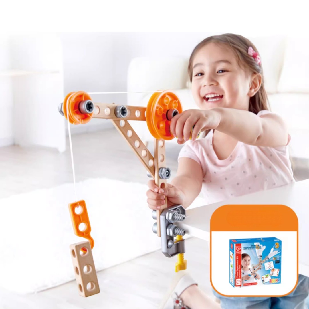 Hape E3030 科學物理實驗組合套：STEAM 科學探索工具組合 (37件配件) 副圖