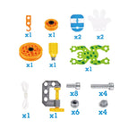 Hape E3030 科學物理實驗組合套：STEAM 科學探索工具組合 (37件配件)-STEM玩具-Kidrise🧒🏻STEM香港教育玩具｜STEAM科學實驗玩具｜STEM幼兒教育玩具｜啟智早教玩具｜蒙特梭利教具