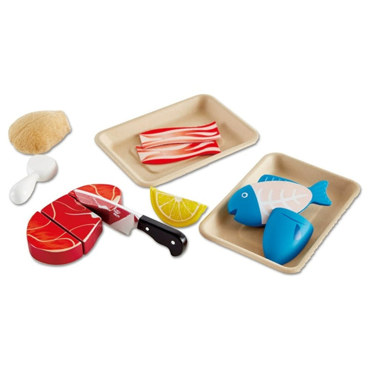 Hape E3155 廚房玩具 — 肉食營養聯盟-STEM玩具-Kidrise🧒🏻STEM香港教育玩具｜STEAM科學實驗玩具｜STEM幼兒教育玩具｜啟智早教玩具｜蒙特梭利教具