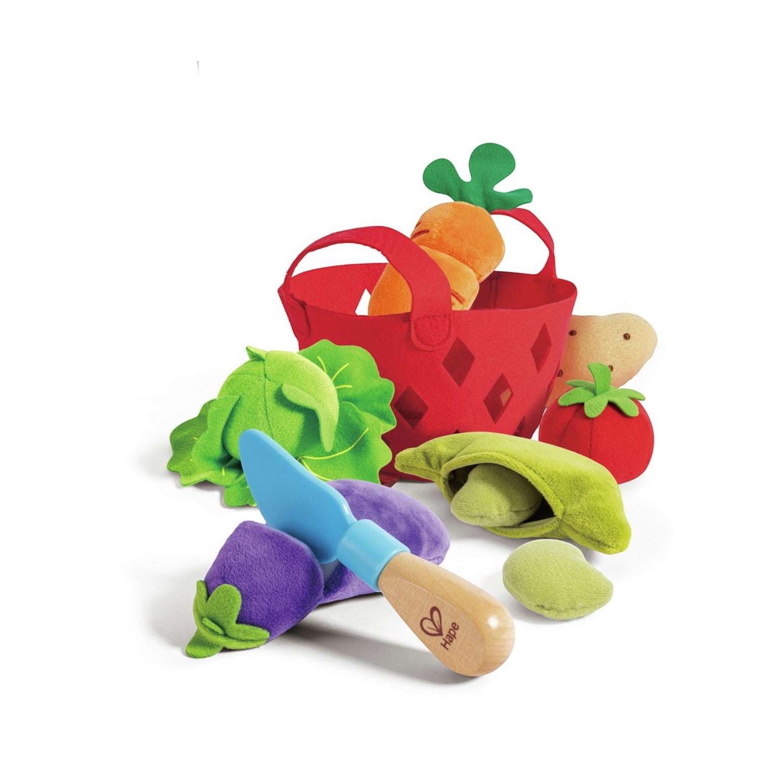Hape E3167 廚房玩具 — 萌寶蔬菜籃-STEM玩具-Kidrise🧒🏻STEM香港教育玩具｜STEAM科學實驗玩具｜STEM幼兒教育玩具｜啟智早教玩具｜蒙特梭利教具