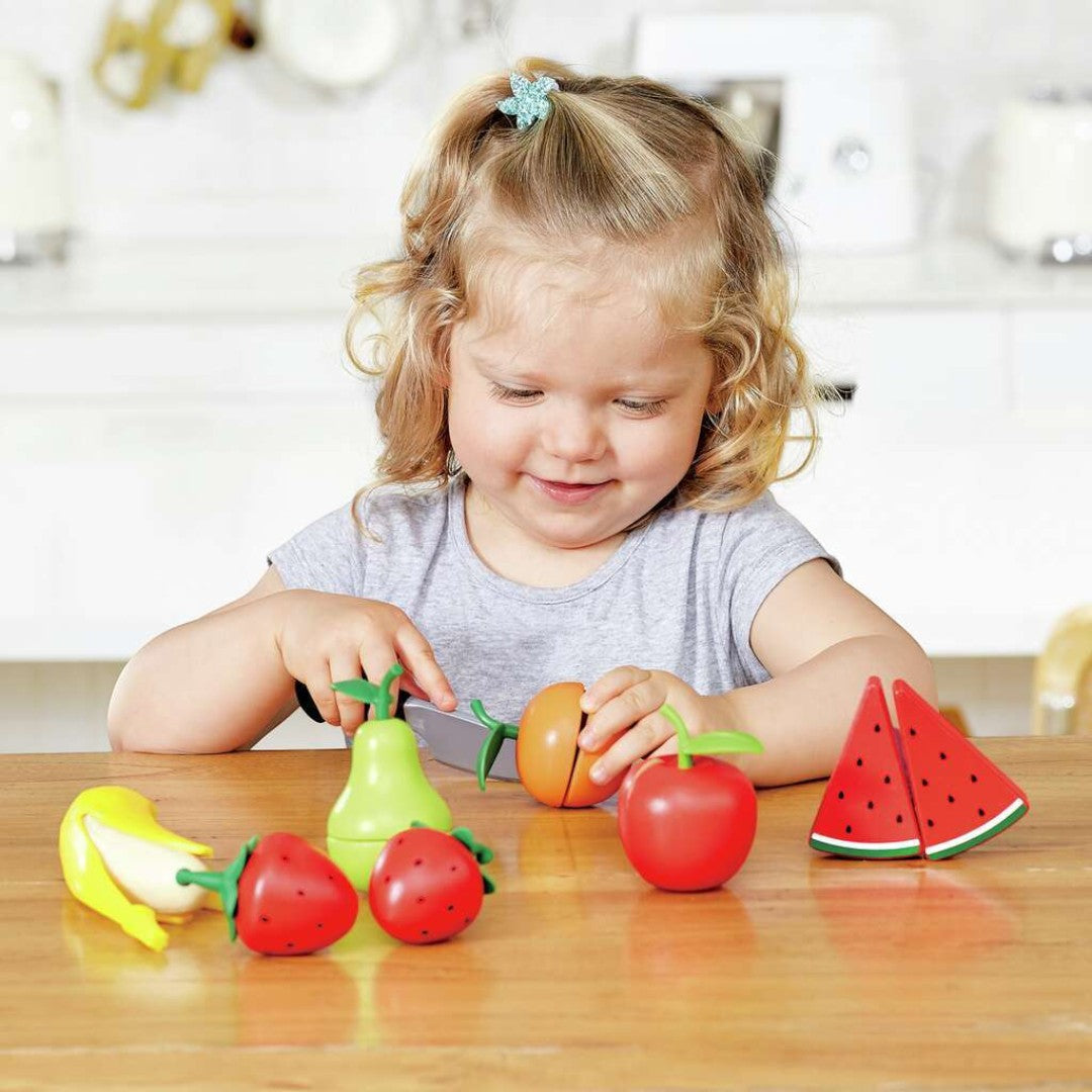 Hape E3171 Kitchen Toy - Delicious Fruit Chopping Fun Secondary image
