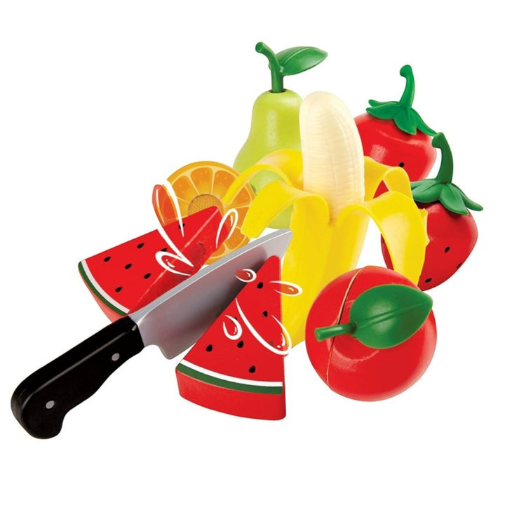 Hape E3171 廚房玩具 — 美味水果切切樂-STEM玩具-Kidrise🧒🏻STEM香港教育玩具｜STEAM科學實驗玩具｜STEM幼兒教育玩具｜啟智早教玩具｜蒙特梭利教具
