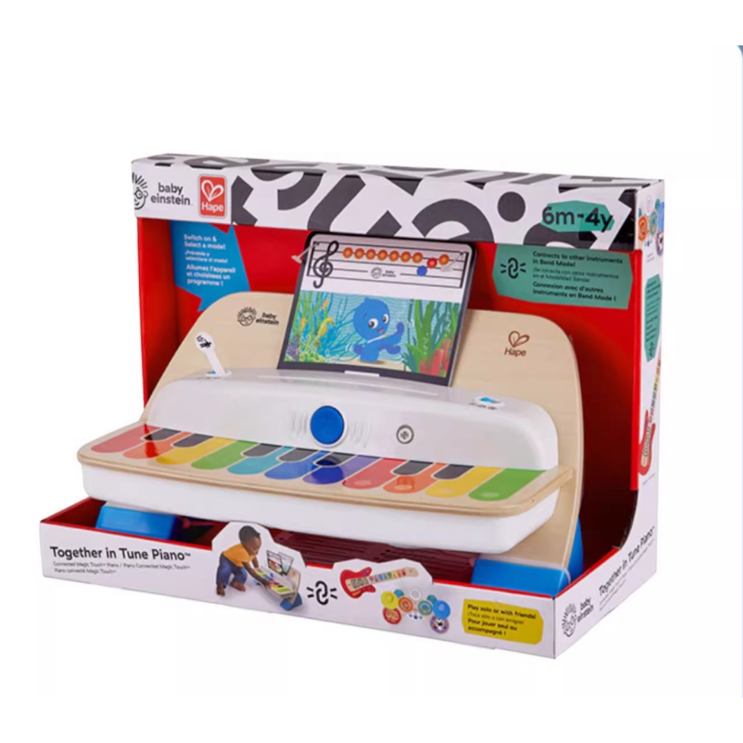 Hape 智能混音觸控鋼琴-STEM玩具-Kidrise🧒🏻STEM香港教育玩具｜STEAM科學實驗玩具｜STEM幼兒教育玩具｜啟智早教玩具｜蒙特梭利教具