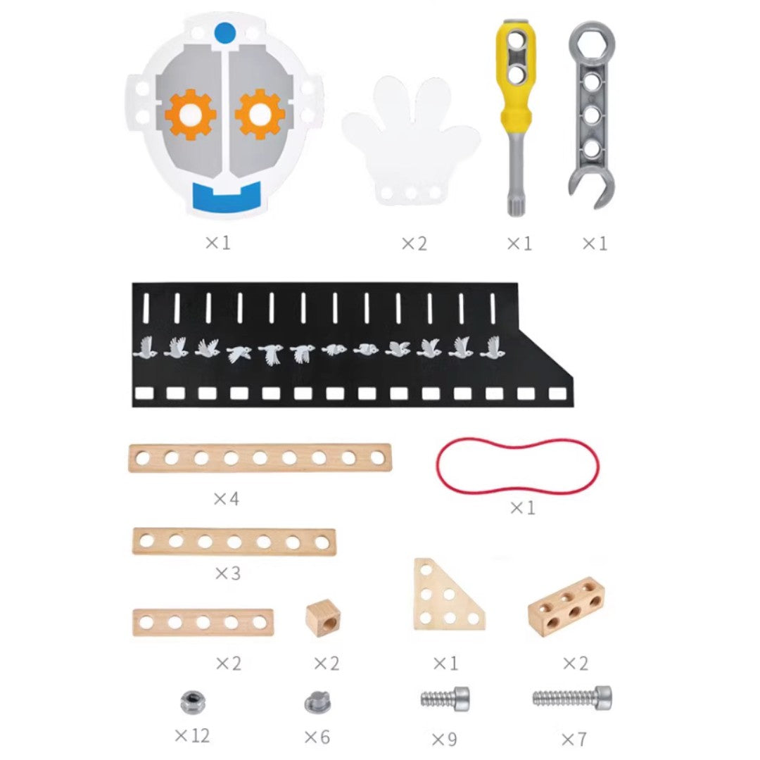 Hape E3027 超能物理實驗台：STEAM 科學探索工具組合 (79件配件)-STEM玩具-Kidrise🧒🏻STEM香港教育玩具｜STEAM科學實驗玩具｜STEM幼兒教育玩具｜啟智早教玩具｜蒙特梭利教具