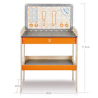 Hape E3027 超能物理實驗台：STEAM 科學探索工具組合 (79件配件)-STEM玩具-Kidrise🧒🏻STEM香港教育玩具｜STEAM科學實驗玩具｜STEM幼兒教育玩具｜啟智早教玩具｜蒙特梭利教具