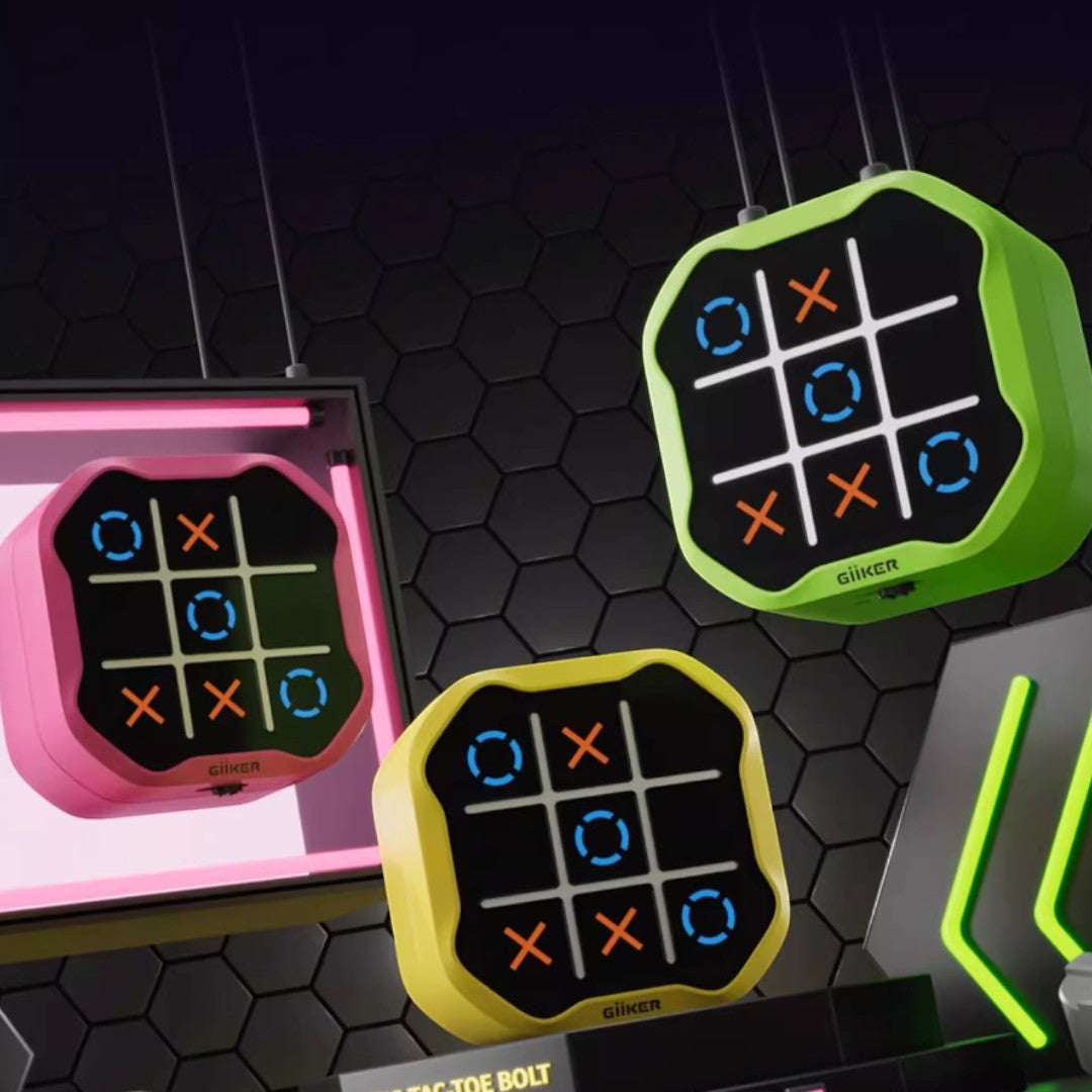 GIIKER® 三合一超級井字棋益智電子遊戲盒-STEM玩具-Kidrise🧒🏻STEM香港教育玩具｜STEAM科學實驗玩具｜STEM幼兒教育玩具｜啟智早教玩具｜蒙特梭利教具