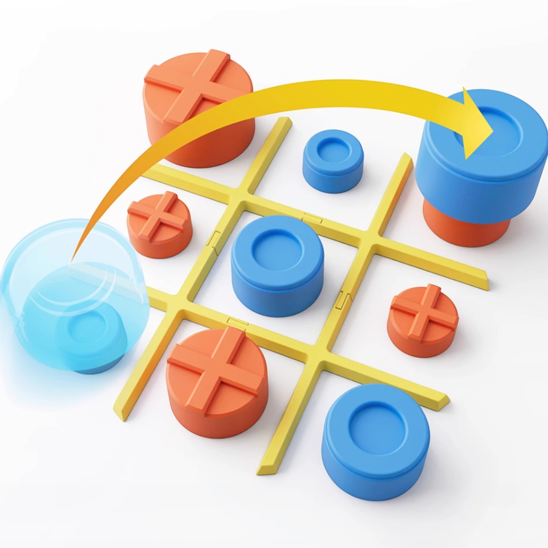 GIIKER® 三合一超級井字棋益智電子遊戲盒-STEM玩具-Kidrise🧒🏻STEM香港教育玩具｜STEAM科學實驗玩具｜STEM幼兒教育玩具｜啟智早教玩具｜蒙特梭利教具