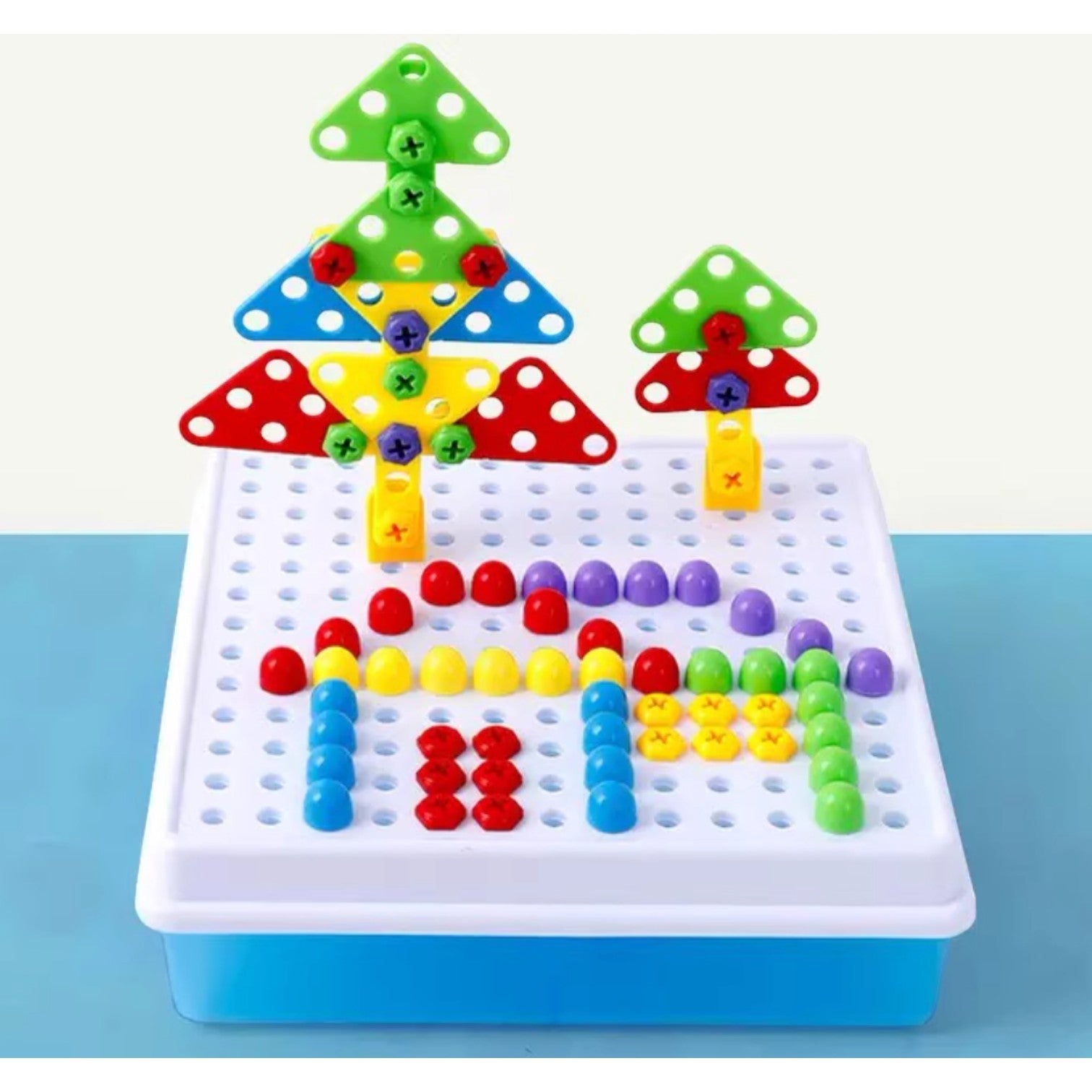 兒童DIY百變螺絲批 益智拼裝工具盒 (237件組件)-STEM玩具-Kidrise🧒🏻STEM香港教育玩具｜STEAM科學實驗玩具｜STEM幼兒教育玩具｜啟智早教玩具｜蒙特梭利教具