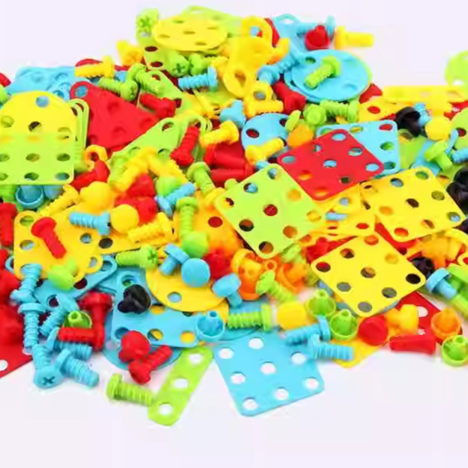 兒童DIY百變螺絲批 益智拼裝工具盒 (198件組件)-STEM玩具-Kidrise🧒🏻STEM香港教育玩具｜STEAM科學實驗玩具｜STEM幼兒教育玩具｜啟智早教玩具｜蒙特梭利教具