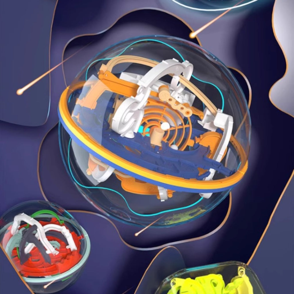Kidrise 3D立體迷宮球（6-10歲｜自控力提升★難度5星｜超大號299關）-STEM玩具-Kidrise🧒🏻STEM香港教育玩具｜STEAM科學實驗玩具｜STEM幼兒教育玩具｜啟智早教玩具｜蒙特梭利教具