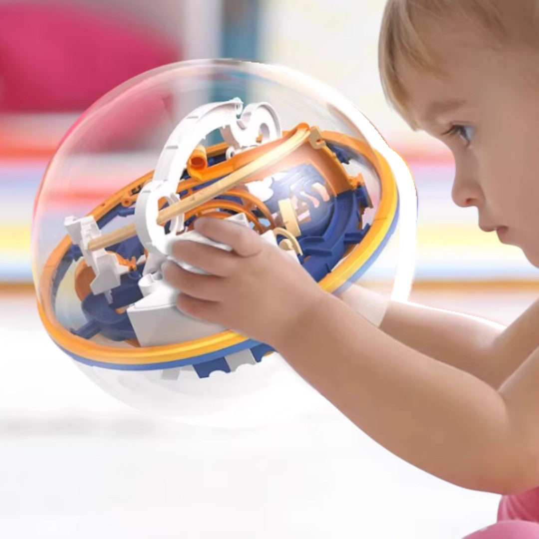 Kidrise 3D立體迷宮球（6-10歲｜自控力提升★難度5星｜超大號299關）-STEM玩具-Kidrise🧒🏻STEM香港教育玩具｜STEAM科學實驗玩具｜STEM幼兒教育玩具｜啟智早教玩具｜蒙特梭利教具