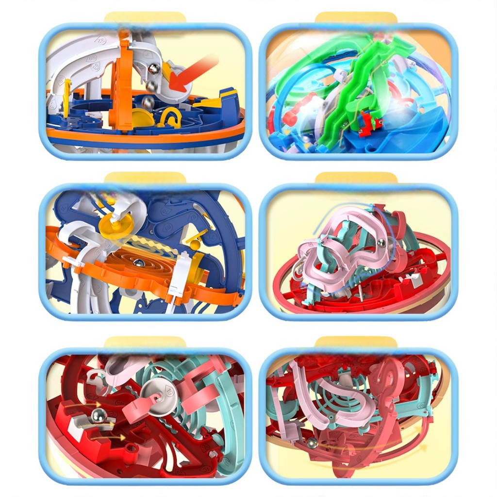 Kidrise 3D立體迷宮球（6-10歲｜自控力提升★難度5星｜超大號299關）-STEM玩具-Kidrise🧒🏻STEM香港教育玩具｜STEAM科學實驗玩具｜STEM幼兒教育玩具｜啟智早教玩具｜蒙特梭利教具