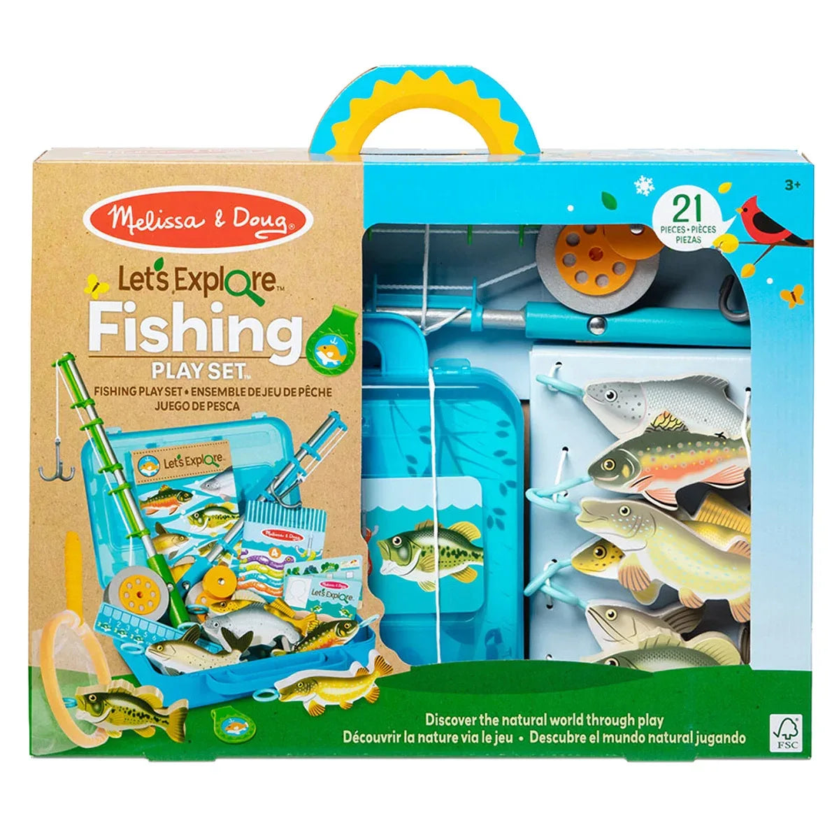 【加拿大直送】Melissa & Doug Let's Explore™ 探索戶外釣魚玩具套裝 (運輸時間約需 10 至 14 個工作天 ...