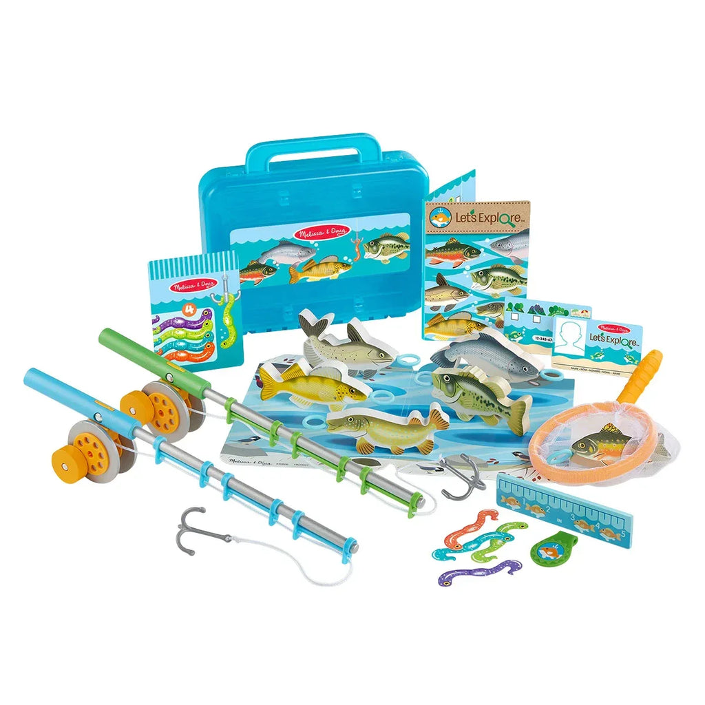【加拿大直送】Melissa & Doug Let's Explore™ 探索戶外釣魚玩具套裝 (運輸時間約需 10 至 14 個工作天 ...