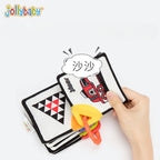 Jollybaby 新生嬰兒早教布書 啓蒙玩具-蒙特梭利玩具-Kidrise🧒🏻STEM香港教育玩具｜STEAM科學實驗玩具｜STEM幼兒教育玩具｜啟智早教玩具｜蒙特梭利教具