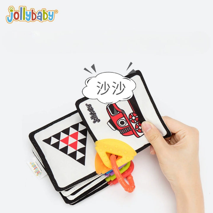 Jollybaby 新生嬰兒早教布書 啓蒙玩具-蒙特梭利玩具-Kidrise🧒🏻STEM香港教育玩具｜STEAM科學實驗玩具｜STEM幼兒教育玩具｜啟智早教玩具｜蒙特梭利教具