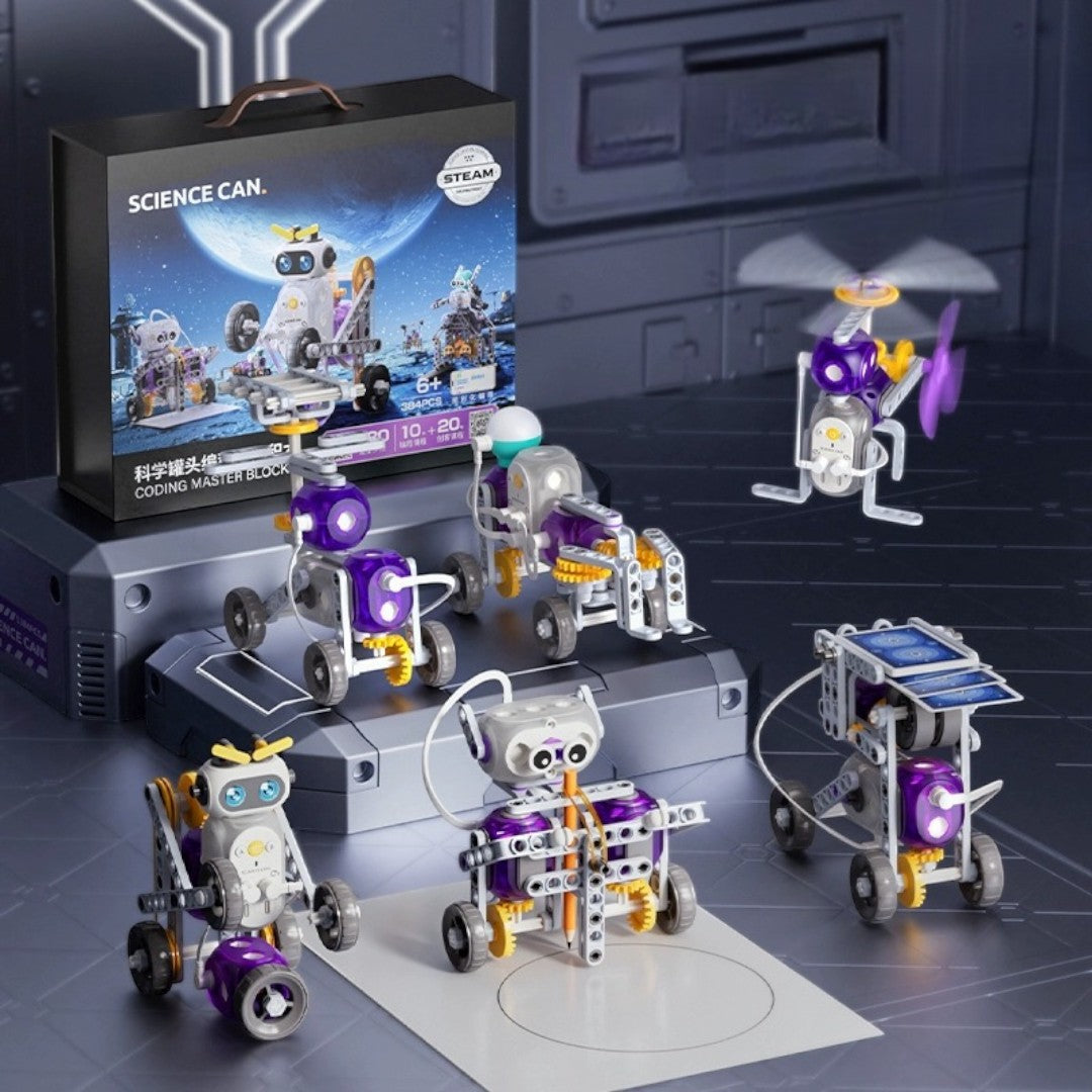 Science Can STEM Scratch 編程機器人積木入門套裝 (手機App編程)-STEM玩具-Kidrise🧒🏻STEM香港教育玩具｜STEAM科學實驗玩具｜STEM幼兒教育玩具｜啟智早教玩具｜蒙特梭利教具 Main image
