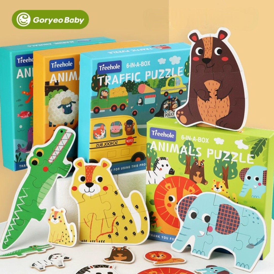 Goryeo Baby 兒童益智配對卡拼圖套裝-蒙特梭利玩具-Kidrise🧒🏻STEM香港教育玩具｜STEAM科學實驗玩具｜STEM幼兒教育玩具｜啟智早教玩具｜蒙特梭利教具 Main image