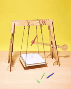 【加拿大直送】KiwiCo 工程套裝 - Pendulum Art Machine | 物理力學鐘擺繪圖機 (運輸時間約需 10 至 14 個工作天)-STEM玩具-Kidrise🧒🏻STEM香港教育玩具｜STEAM科學實驗玩具｜STEM幼兒教育玩具｜啟智早教玩具｜蒙特梭利教具