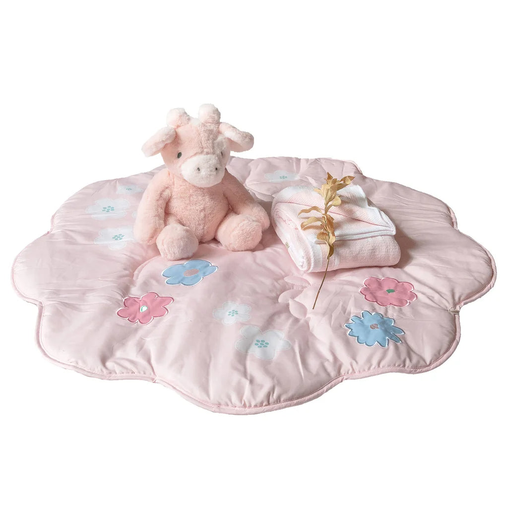 【加拿大直送】Piccolo Bambino 嬰兒豪華遊戲墊與毛氈公仔禮盒套裝 (運輸時間約需 10 至 14 個工作天) (Copy)