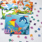 Pinwheel 豪華版磁力七巧板智力幾何拼圖 (4合1豪華套裝)-蒙特梭利玩具-Kidrise🧒🏻STEM香港教育玩具｜STEAM科學實驗玩具｜STEM幼兒教育玩具｜啟智早教玩具｜蒙特梭利教具