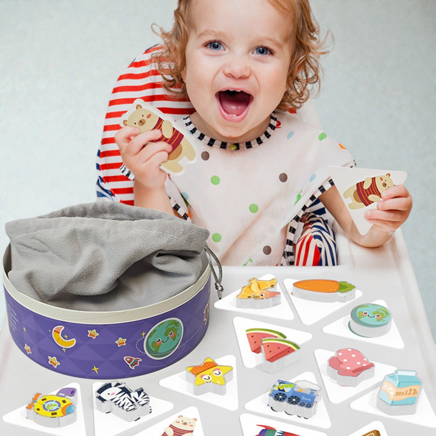 Pinwheel 觸感對對碰 — 蒙特梭利感統訓練教具-蒙特梭利玩具-Kidrise🧒🏻STEM香港教育玩具｜STEAM科學實驗玩具｜STEM幼兒教育玩具｜啟智早教玩具｜蒙特梭利教具