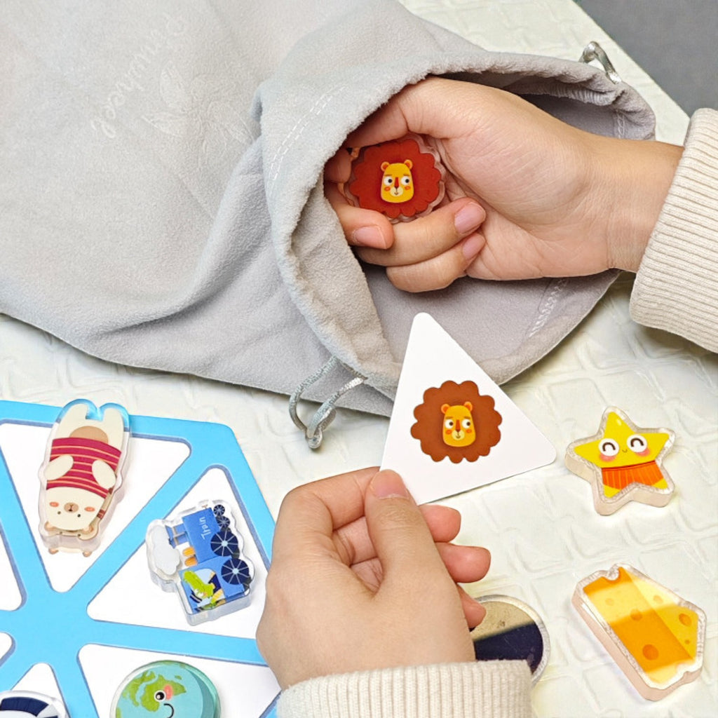 Pinwheel 觸感對對碰 — 蒙特梭利感統訓練教具-蒙特梭利玩具-Kidrise🧒🏻STEM香港教育玩具｜STEAM科學實驗玩具｜STEM幼兒教育玩具｜啟智早教玩具｜蒙特梭利教具