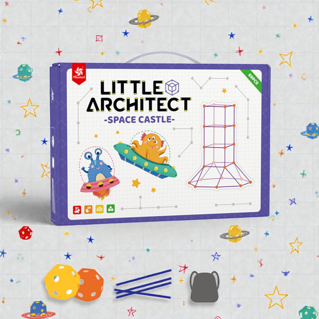 Pinwheel 小小幾何構建師-蒙特梭利玩具-Kidrise🧒🏻STEM香港教育玩具｜STEAM科學實驗玩具｜STEM幼兒教育玩具｜啟智早教玩具｜蒙特梭利教具