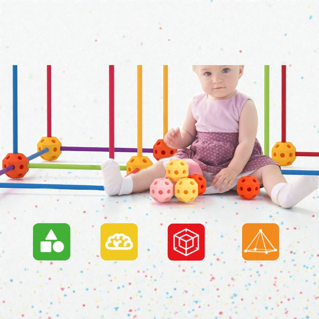 Pinwheel 小小幾何構建師-蒙特梭利玩具-Kidrise🧒🏻STEM香港教育玩具｜STEAM科學實驗玩具｜STEM幼兒教育玩具｜啟智早教玩具｜蒙特梭利教具