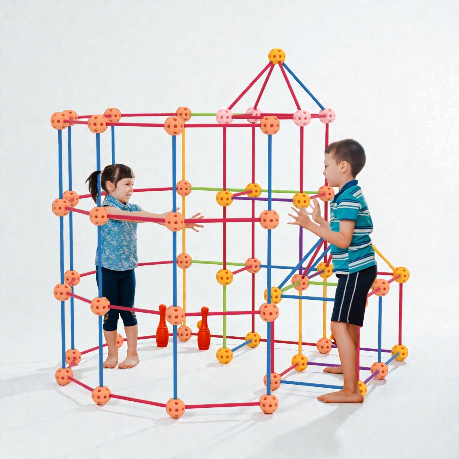 Pinwheel 小小幾何構建師-蒙特梭利玩具-Kidrise🧒🏻STEM香港教育玩具｜STEAM科學實驗玩具｜STEM幼兒教育玩具｜啟智早教玩具｜蒙特梭利教具