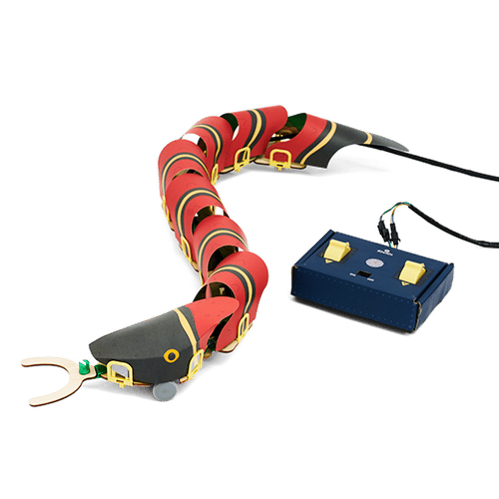 【加拿大直送】KiwiCo 遙控仿生機械蛇 DIY 實驗套裝 (運輸時間約需 10 至 14 個工作天)-STEM玩具-Kidrise🧒🏻STEM香港教育玩具｜STEAM科學實驗玩具｜STEM幼兒教育玩具｜啟智早教玩具｜蒙特梭利教具