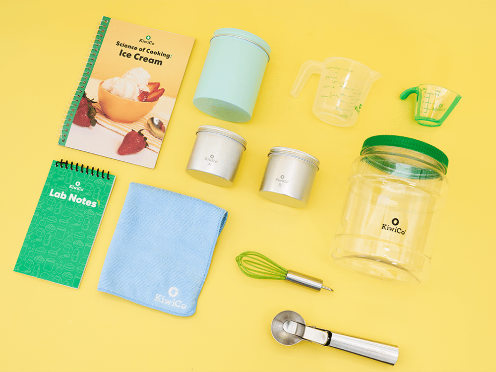 【加拿大直送】KiwiCo 美味科學：自製手工雪糕實驗套裝 (運輸時間約需 10 至 14 個工作天)-STEM玩具-Kidrise🧒🏻STEM香港教育玩具｜STEAM科學實驗玩具｜STEM幼兒教育玩具｜啟智早教玩具｜蒙特梭利教具