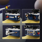 【觀塘自取】Kidrise太陽系拼圖積木玩具 (機械聯動｜手動可旋轉)-STEM玩具-Kidrise🧒🏻STEM香港教育玩具｜STEAM科學實驗玩具｜STEM幼兒教育玩具｜啟智早教玩具｜蒙特梭利教具