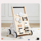 Asweets 實木多功能嬰兒學步車 (普通款 34.5 cm × 35 cm × 53.5 cm)-蒙特梭利玩具-Kidrise🧒🏻STEM香港教育玩具｜STEAM科學實驗玩具｜STEM幼兒教育玩具｜啟智早教玩具｜蒙特梭利教具