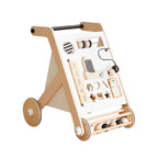 Asweets 實木多功能嬰兒學步車 (專利款 32 cm × 44 cm × 49 cm)-蒙特梭利玩具-Kidrise🧒🏻STEM香港教育玩具｜STEAM科學實驗玩具｜STEM幼兒教育玩具｜啟智早教玩具｜蒙特梭利教具