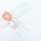 habbitory 小熊學習筷子｜粉紅-日常生活-Kidrise🧒🏻STEM香港教育玩具｜STEAM科學實驗玩具｜STEM幼兒教育玩具｜啟智早教玩具｜蒙特梭利教具