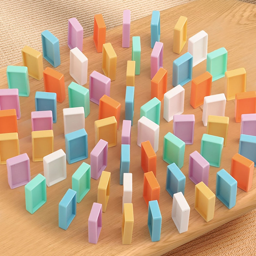 【觀塘自取】Domino🚂骨牌接龍小火車STEM火箭飛機套裝(200塊)-STEM玩具-Kidrise🧒🏻STEM香港教育玩具｜STEAM科學實驗玩具｜STEM幼兒教育玩具｜啟智早教玩具｜蒙特梭利教具