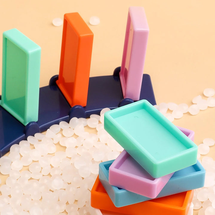 Domino🚂骨牌接龍小火車STEM火箭飛機套裝(200塊)-STEM玩具-Kidrise🧒🏻STEM香港教育玩具｜STEAM科學實驗玩具｜STEM幼兒教育玩具｜啟智早教玩具｜蒙特梭利教具