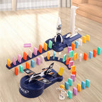 【觀塘自取】Domino🚂骨牌接龍小火車STEM火箭飛機套裝(200塊)-STEM玩具-Kidrise🧒🏻STEM香港教育玩具｜STEAM科學實驗玩具｜STEM幼兒教育玩具｜啟智早教玩具｜蒙特梭利教具