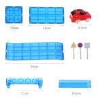 Giromag彩窗磁力片🧲搭建軌道積木小車🚗97件套裝-STEM玩具-Kidrise🧒🏻STEM香港教育玩具｜STEAM科學實驗玩具｜STEM幼兒教育玩具｜啟智早教玩具｜蒙特梭利教具