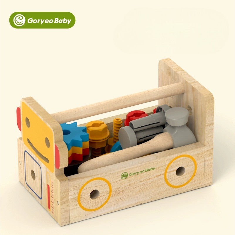 【觀塘自取】Goryeo Baby蒙特梭利仿真手拆裝擰螺絲組合-蒙特梭利玩具-Kidrise🧒🏻STEM香港教育玩具｜STEAM科學實驗玩具｜STEM幼兒教育玩具｜啟智早教玩具｜蒙特梭利教具