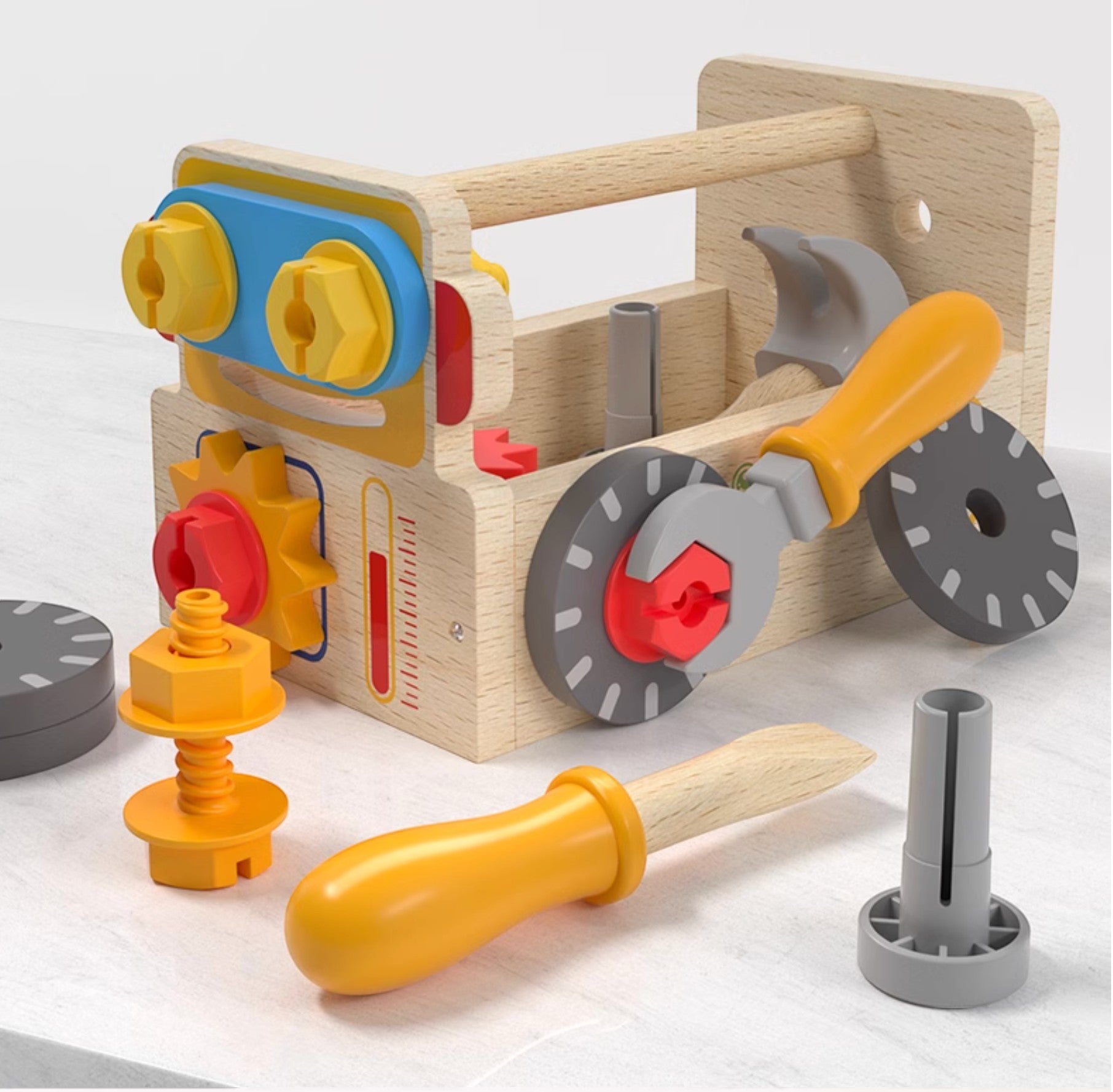 Goryeo Baby Montessori simulation hand disassembly and assembly screw combination Secondary image