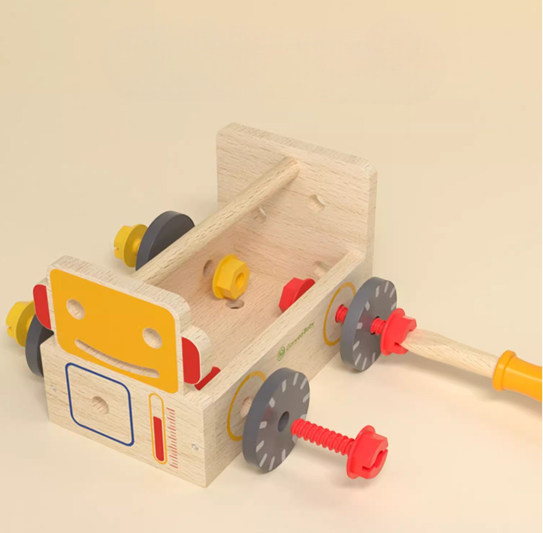 【觀塘自取】Goryeo Baby蒙特梭利仿真手拆裝擰螺絲組合-蒙特梭利玩具-Kidrise🧒🏻STEM香港教育玩具｜STEAM科學實驗玩具｜STEM幼兒教育玩具｜啟智早教玩具｜蒙特梭利教具