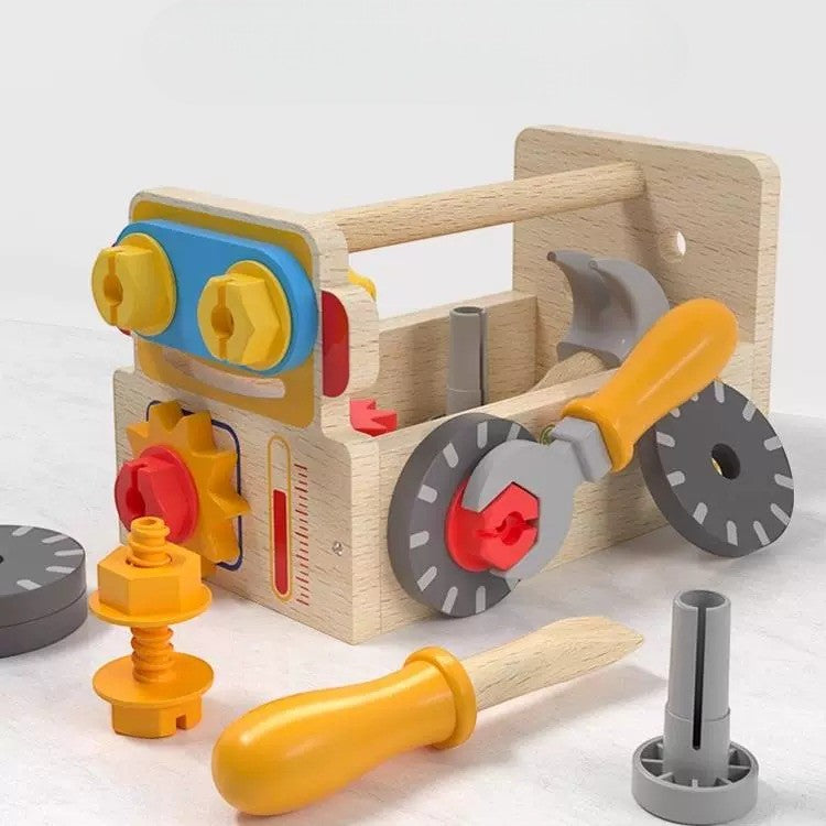 【觀塘自取】Goryeo Baby蒙特梭利仿真手拆裝擰螺絲組合-蒙特梭利玩具-Kidrise🧒🏻STEM香港教育玩具｜STEAM科學實驗玩具｜STEM幼兒教育玩具｜啟智早教玩具｜蒙特梭利教具