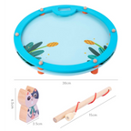 Goryeo Baby 兒童益智磁性釣魚玩具 木質早教數字字母認知積木