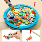 Goryeo Baby 兒童益智磁性釣魚玩具 木質早教數字字母認知積木