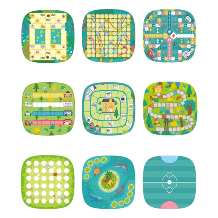 Goryeo Baby 桌游寶盒9IN1親子桌遊遊戲-蒙特梭利玩具-Kidrise🧒🏻STEM香港教育玩具｜STEAM科學實驗玩具｜STEM幼兒教育玩具｜啟智早教玩具｜蒙特梭利教具