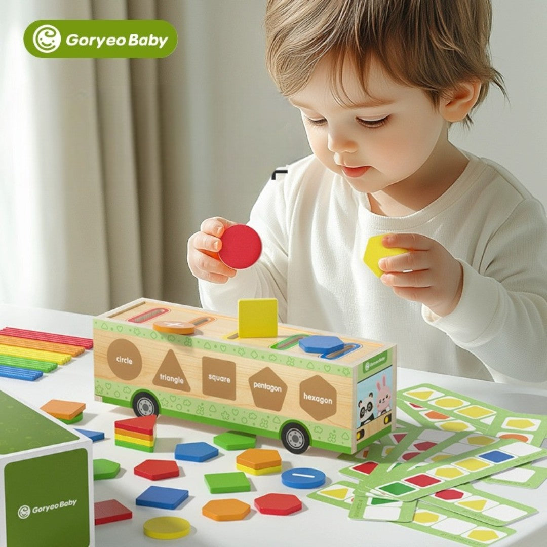 Goryeo Baby 木製蒙氏多功能投幣盒-蒙特梭利玩具-Kidrise🧒🏻STEM香港教育玩具｜STEAM科學實驗玩具｜STEM幼兒教育玩具｜啟智早教玩具｜蒙特梭利教具 Main image