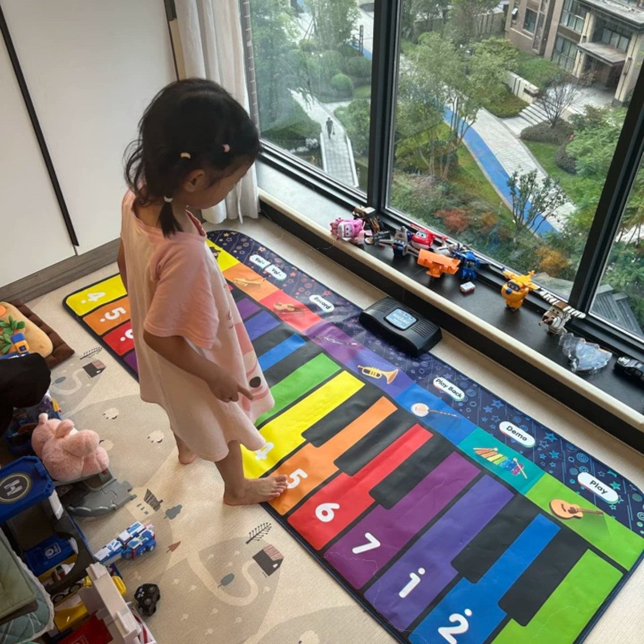 德國RICZAC腳踏彈琴發聲音樂地毯 (L大碼｜8種樂器)-STEM玩具-Kidrise🧒🏻STEM香港教育玩具｜STEAM科學實驗玩具｜STEM幼兒教育玩具｜啟智早教玩具｜蒙特梭利教具