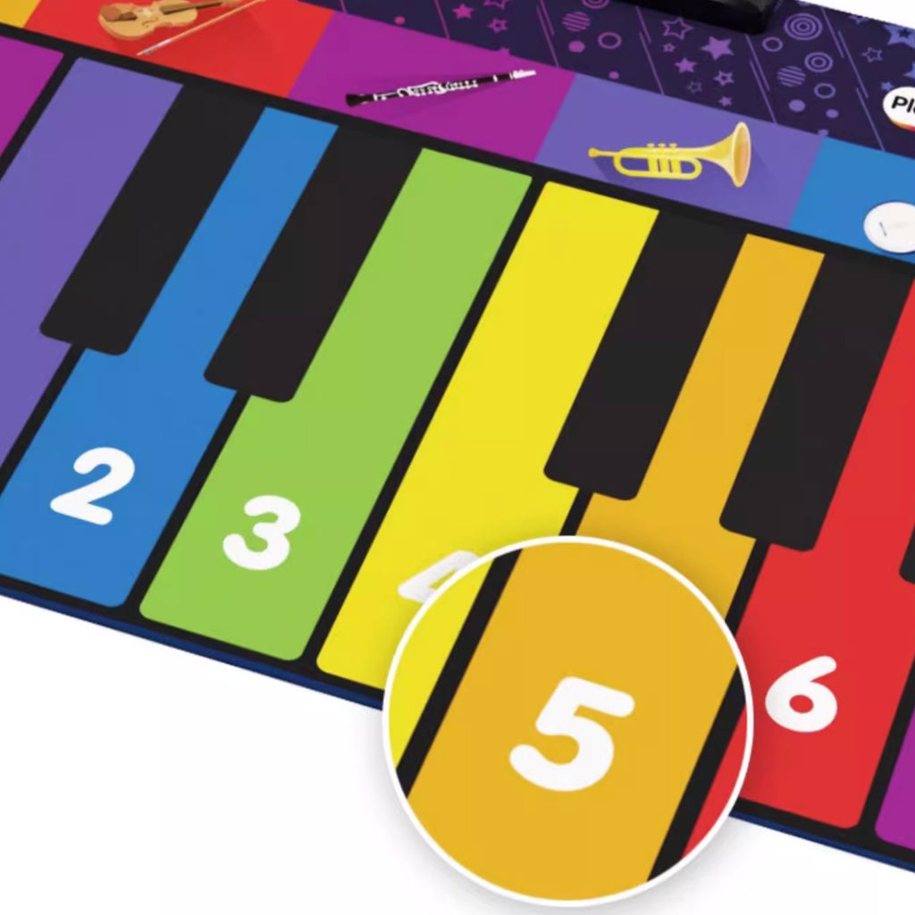 德國RICZAC腳踏彈琴發聲音樂地毯 (L大碼｜8種樂器)-STEM玩具-Kidrise🧒🏻STEM香港教育玩具｜STEAM科學實驗玩具｜STEM幼兒教育玩具｜啟智早教玩具｜蒙特梭利教具